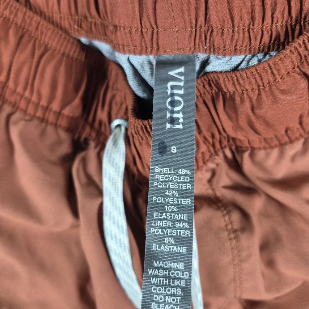 Vuori Kore Shorts Men's Small Orange 7